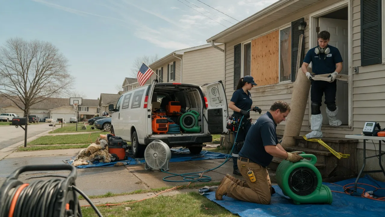 Water Damage Restoration in Howes, SD near me